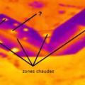 Deperdition thermique d une maison vue du ciel 1