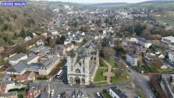 Les andelys en vue aerienne par pilote de drone eure normandie 20210111 191117