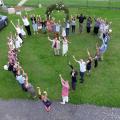 Mariage photographie aerienne par drone 1