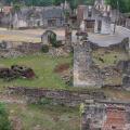 Photo aerienne par drone de site de la seconde guerre mondiale