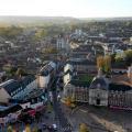 Photo aerienne par pilote de drone mairie de louviers eure