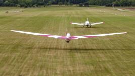 Photo avion par pilote de drone le Mans