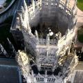 Photographie aerienne par drone pour inspection technique monument historique